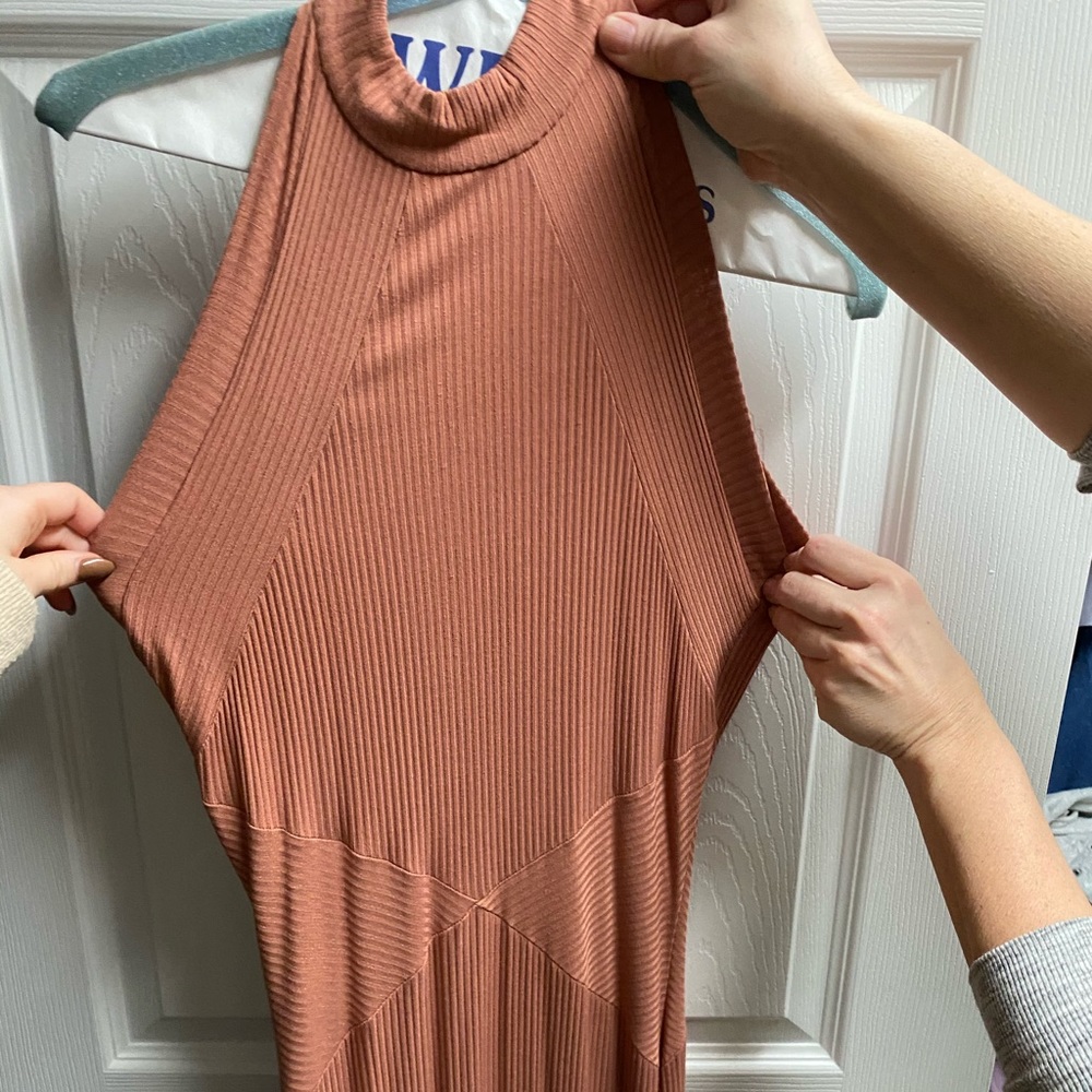 Bailey/44 Ribbed maxi/midi dress